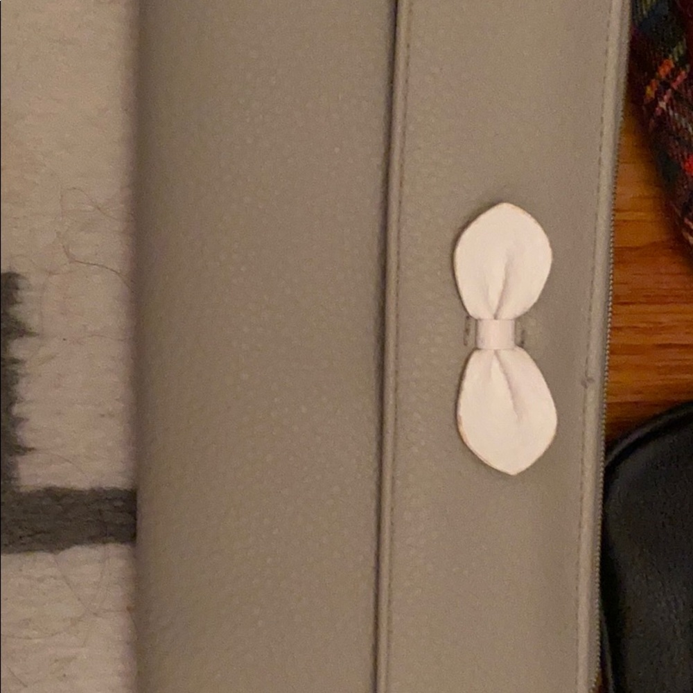 Gray wallet.